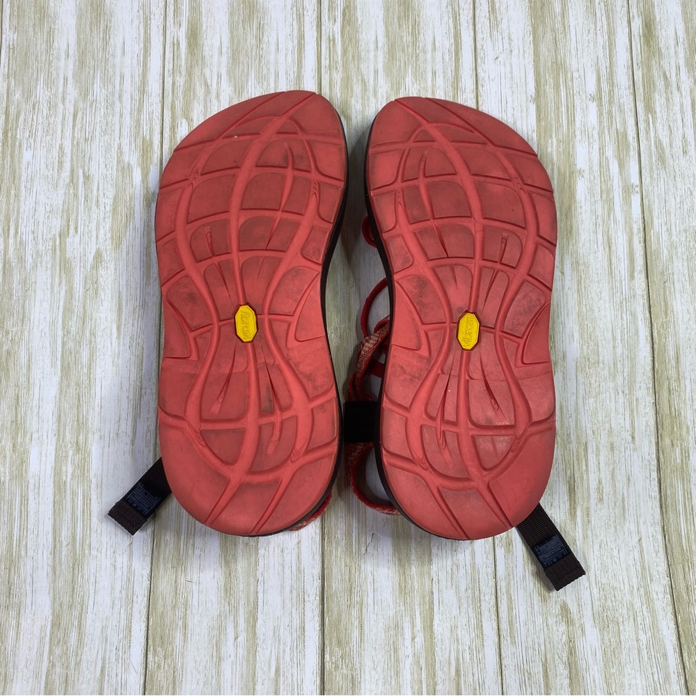 Chaco ZX/2 Classic Sandals in Red Orange - Picture 11 of 11